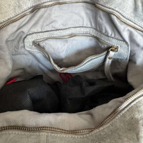 Italian Woven Leather Tote Bag – Soft Distressed Finish - Picture 8 of 8